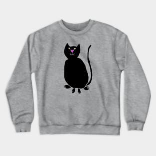 Cat Hiding in Plain Sight Crewneck Sweatshirt